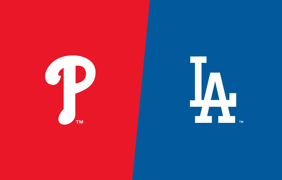 Phillies at Dodgers