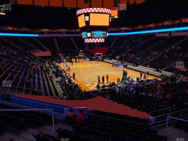 Seating view for Thompson-Boling Arena at Food City Center Section 131