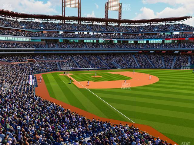 Seating view for Citizens Bank Park Section Suite 66