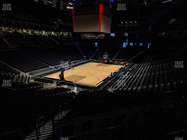 Seating view for Barclays Center Section 114