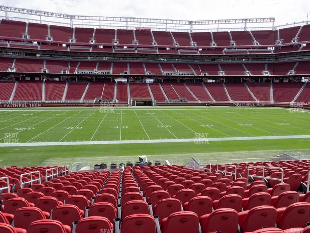 Seating view for Levi's Stadium Section C 139