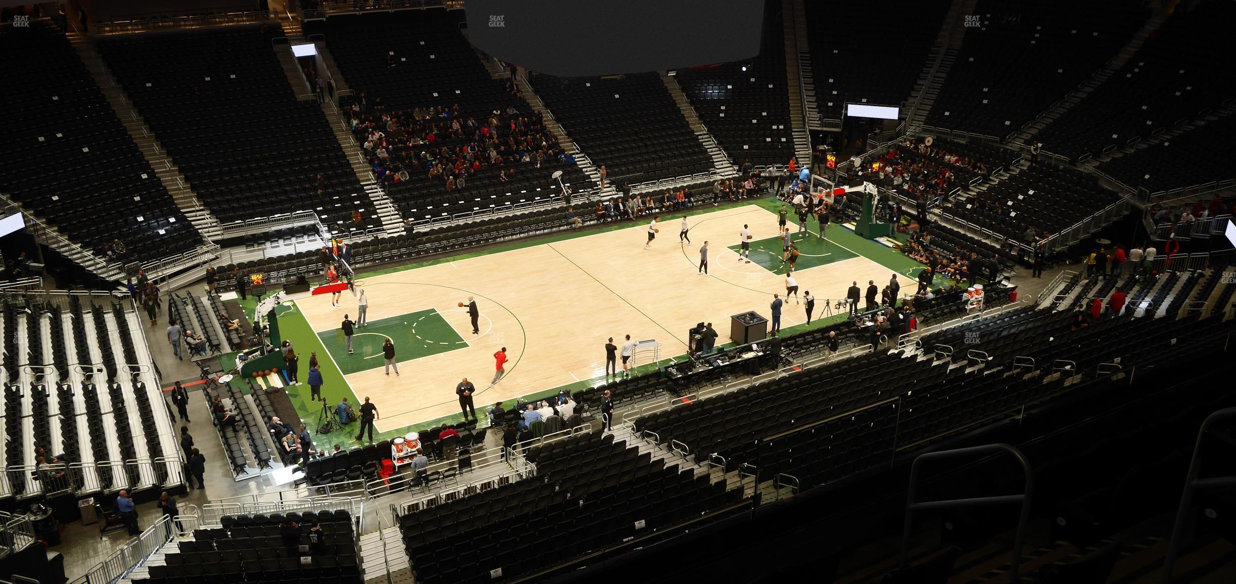 Seating view for Fiserv Forum Section 224