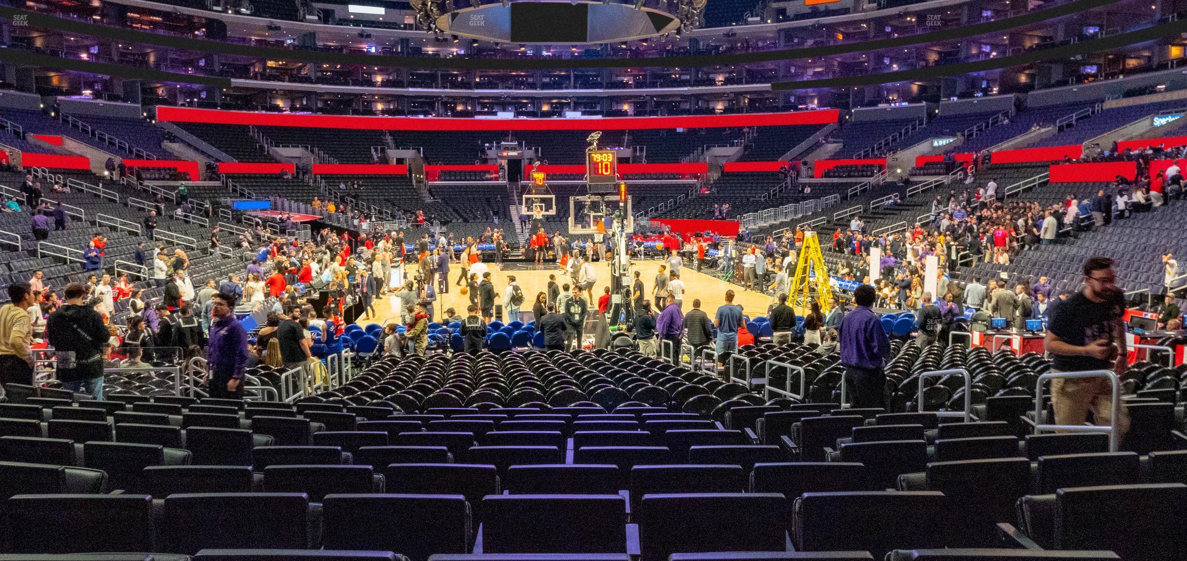 Seating view for Crypto.com Arena Section 116