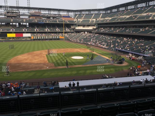 Seating view for Coors Field Section 239