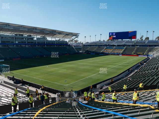 Seating view for Dignity Health Sports Park Section 138