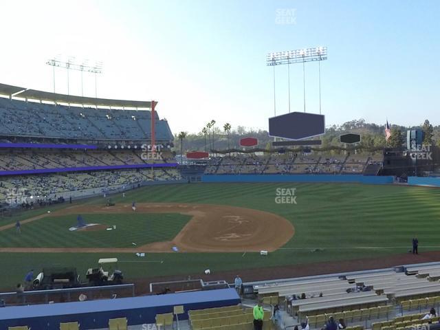 Seating view for Dodger Stadium Section 136 Lg