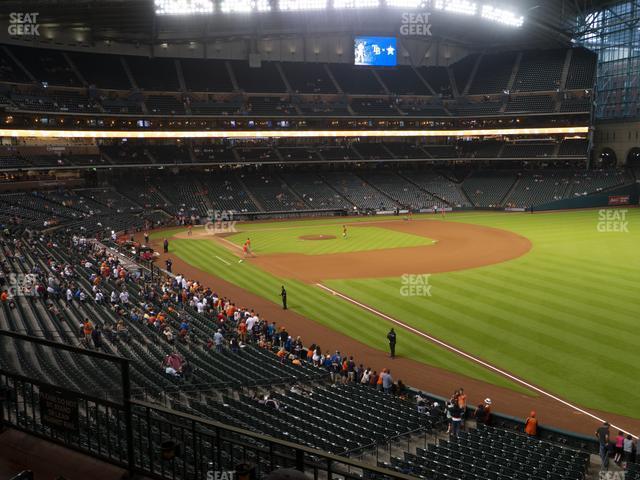 Seating view for Minute Maid Park Section 233