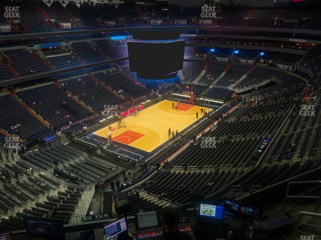 Seating view for Capital One Arena Section 412