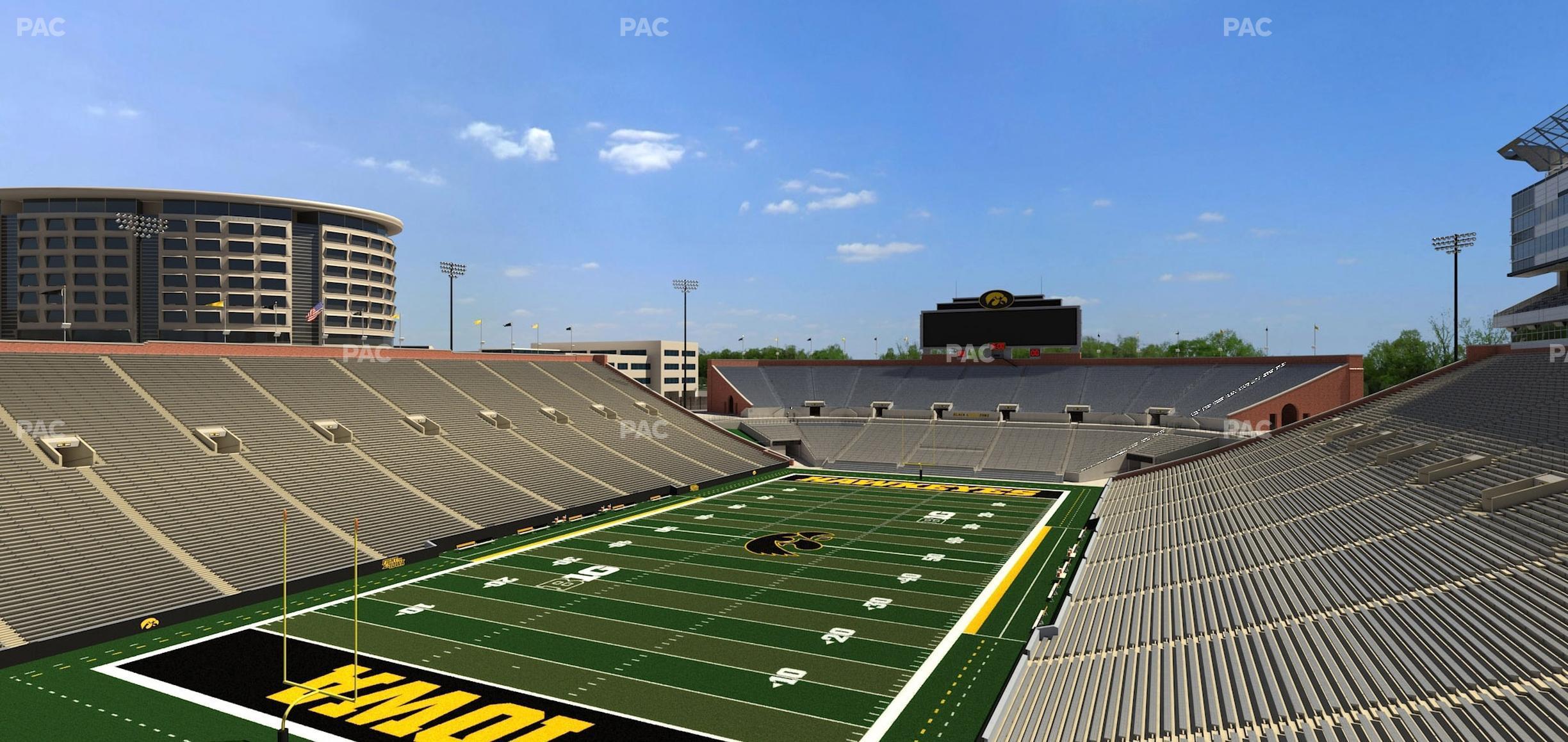 Seating view for Kinnick Stadium Section 333