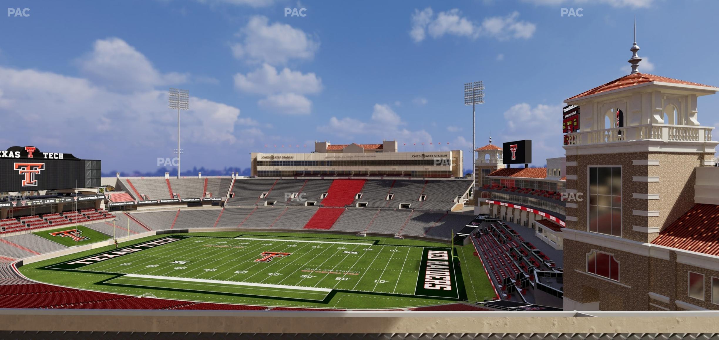 Seating view for Jones AT&T Stadium Section Club A