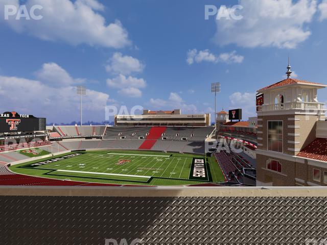 Seating view for Jones AT&T Stadium Section Club A