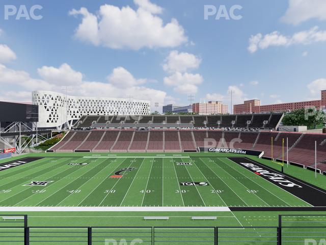 Seating view for Nippert Stadium Section Club 338