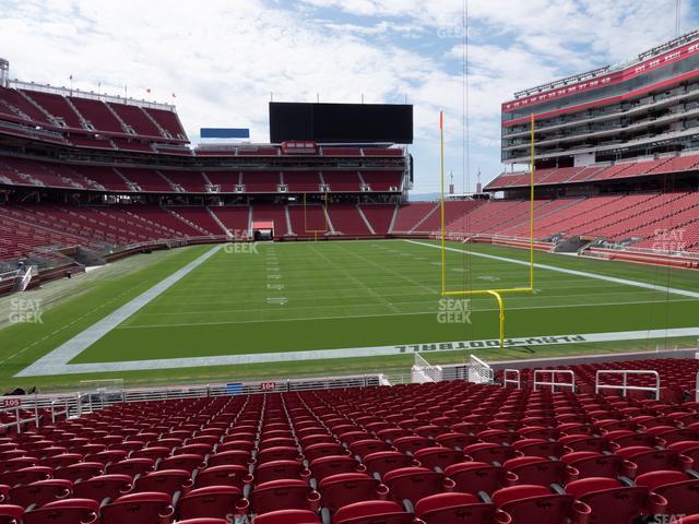 Seating view for Levi's Stadium Section 104