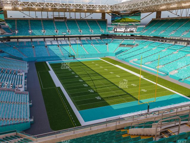 Seating view for Hard Rock Stadium Section 335