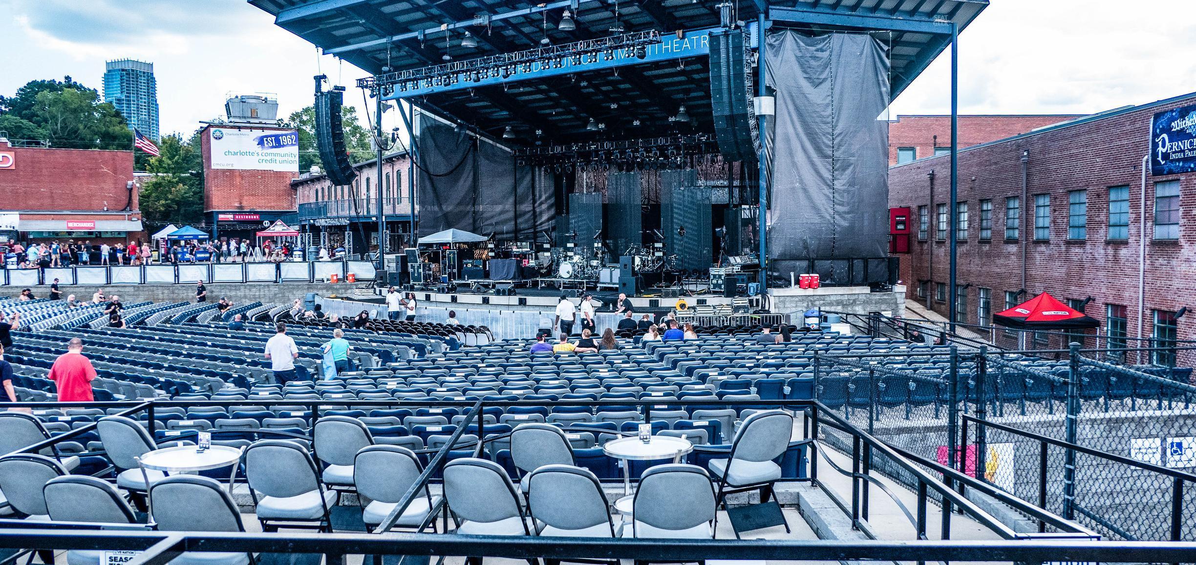 Seating view for Skyla Credit Union Amphitheatre Section Box 16