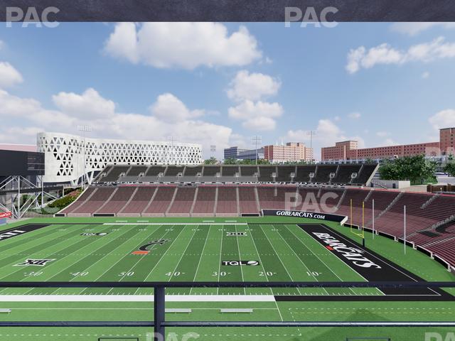 Seating view for Nippert Stadium Section Club 337