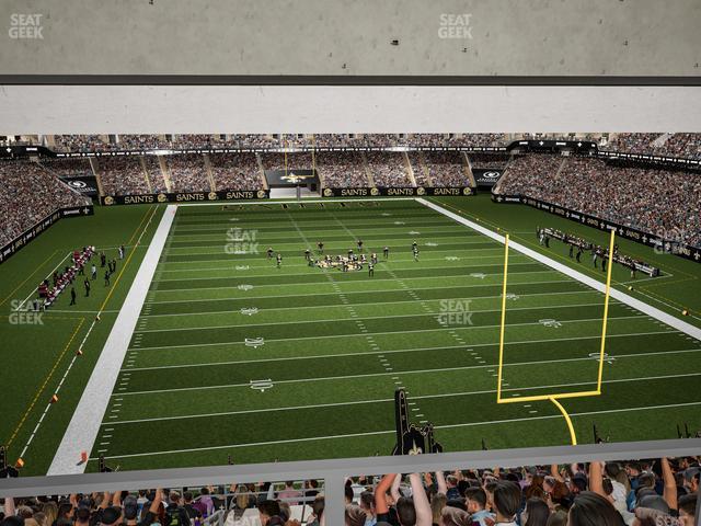 Seating view for Caesars Superdome Section Suite 303