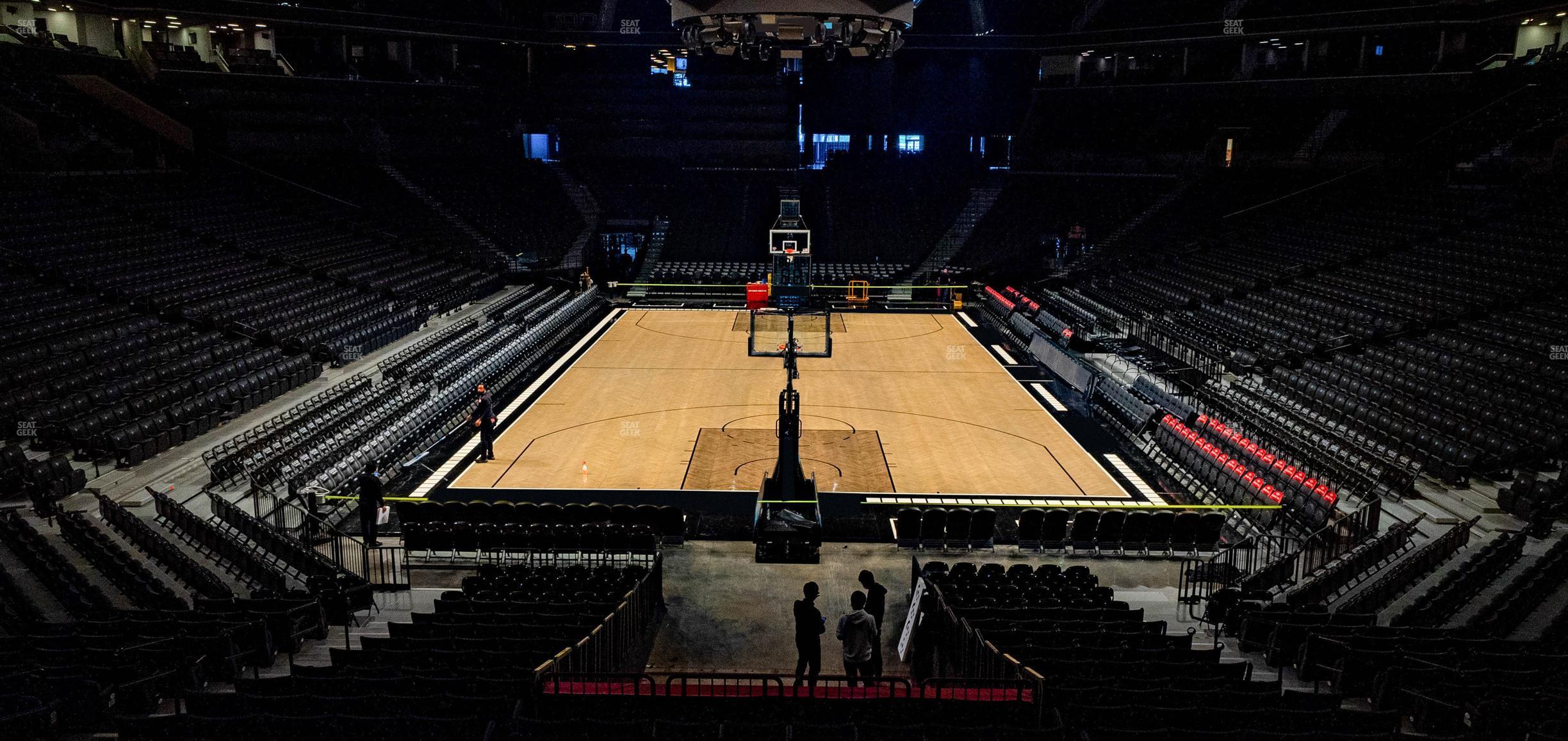 Seating view for Barclays Center Section 16 Wc