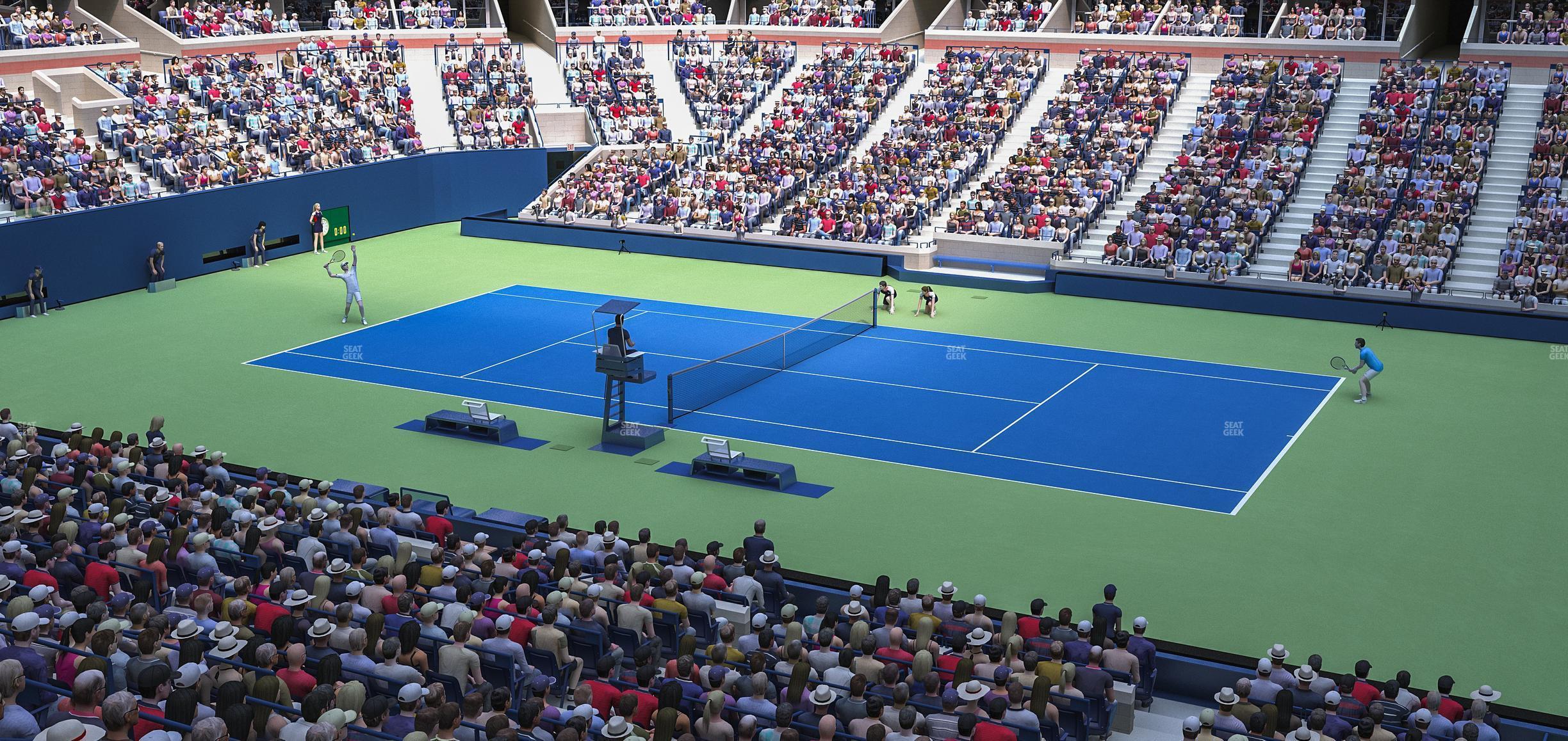 Seating view for Arthur Ashe Stadium Section Suite 240