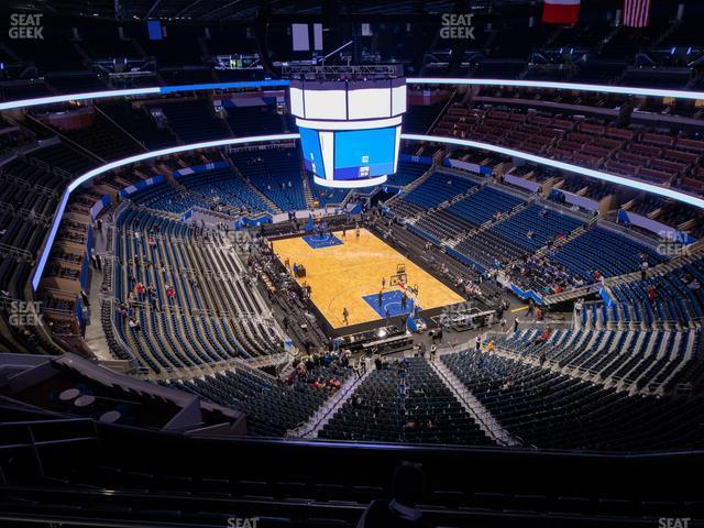 Seating view for Kia Center Section 203