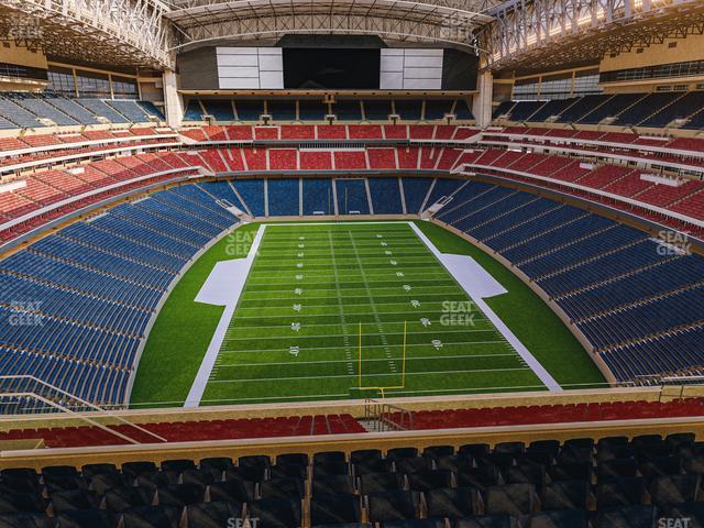 Seating view for NRG Stadium Section 648