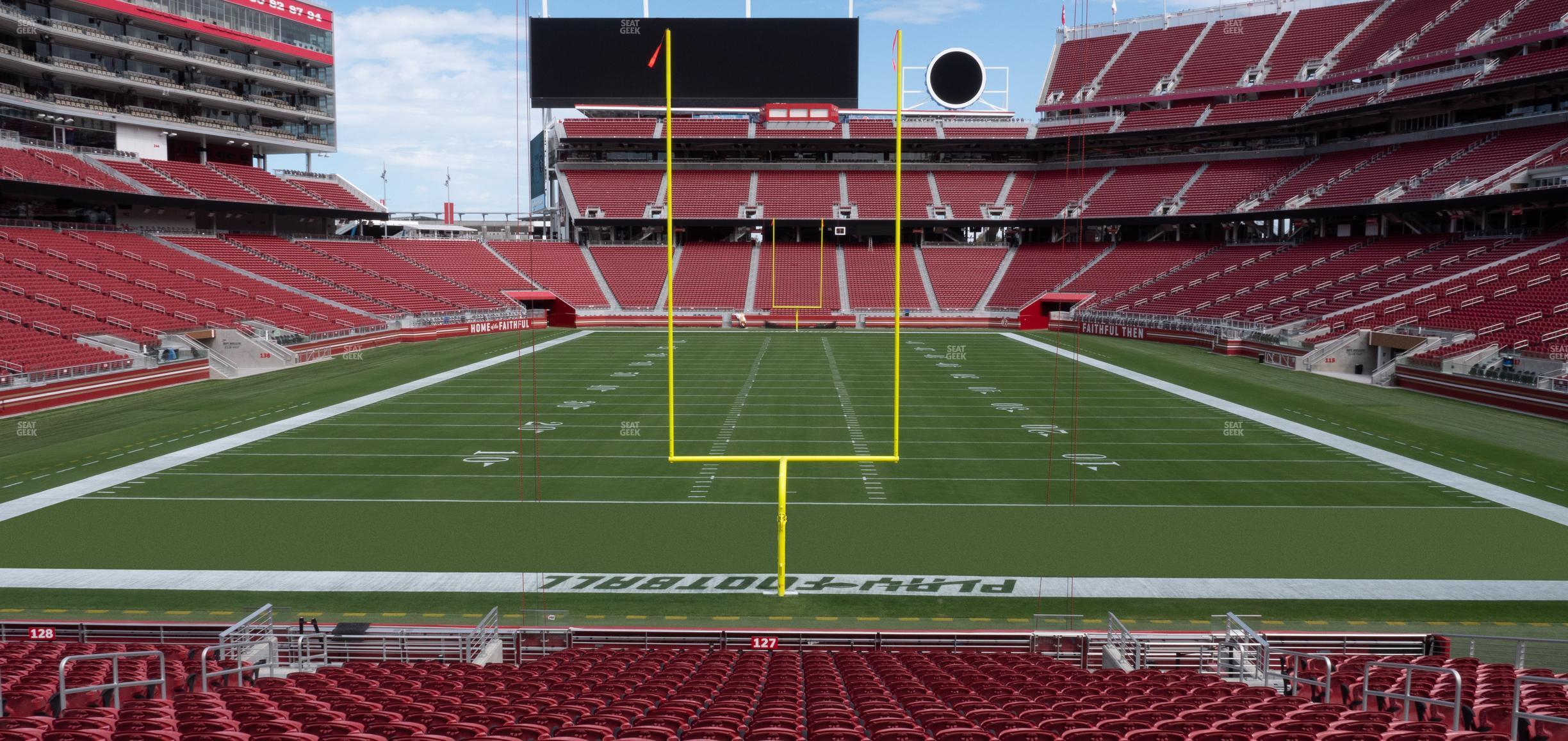 Seating view for Levi's Stadium Section 127