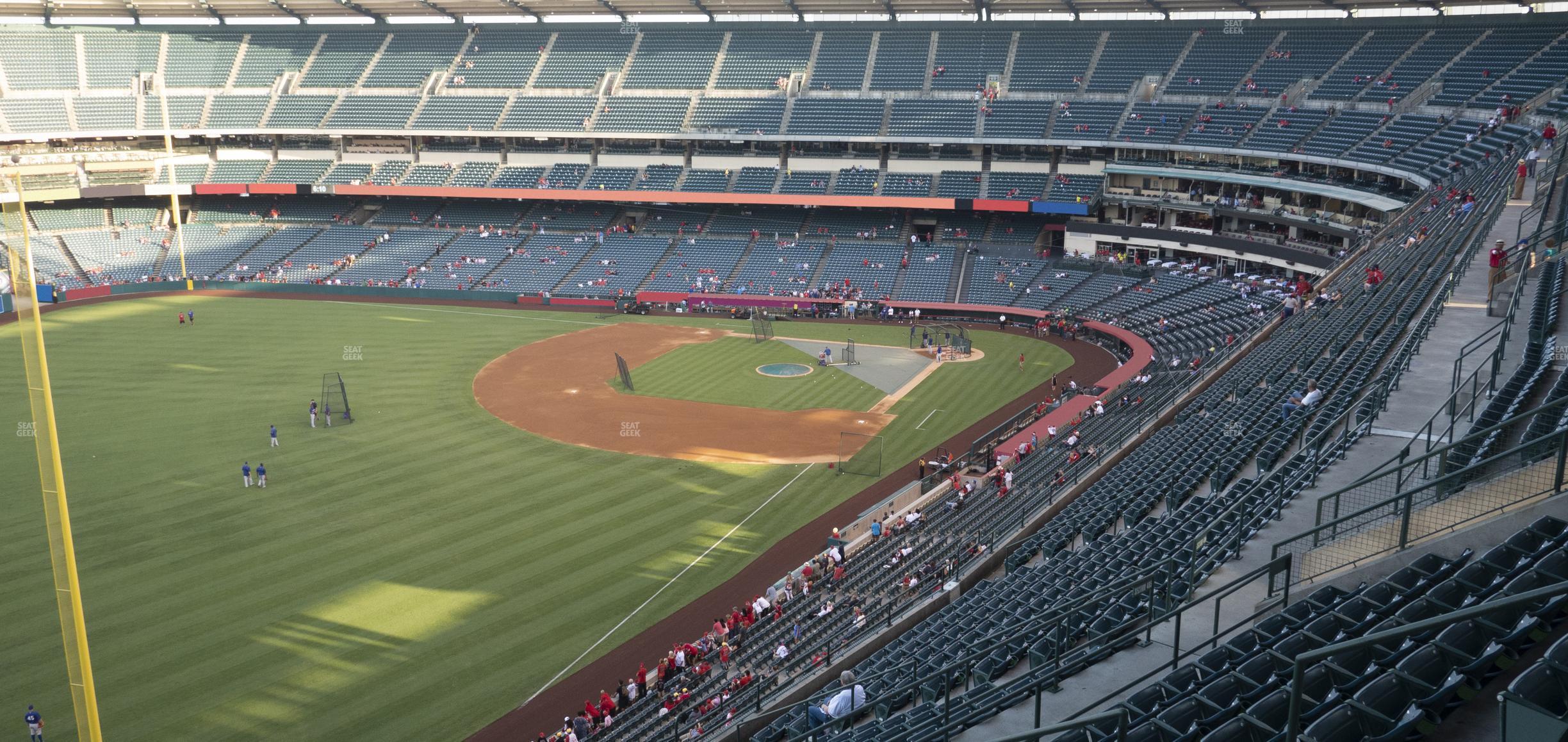 Seating view for Angel Stadium of Anaheim Section 505