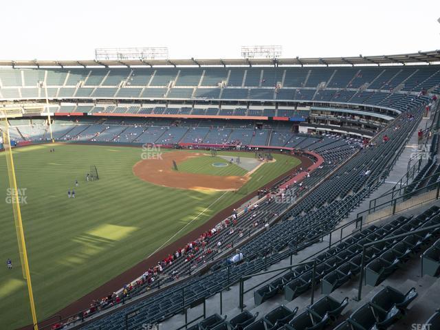 Seating view for Angel Stadium of Anaheim Section 505