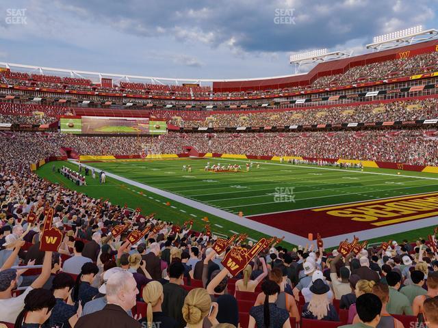 Seating view for Northwest Stadium Section 136