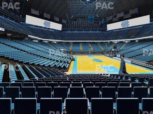 Seating view for Dean Smith Center Section 133