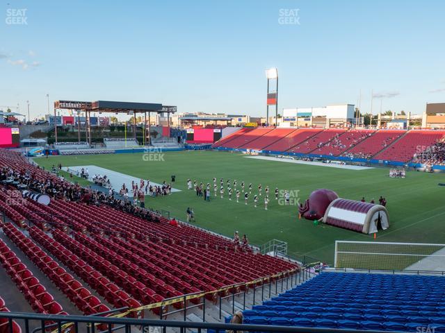 Seating view for Toyota Stadium Section 112