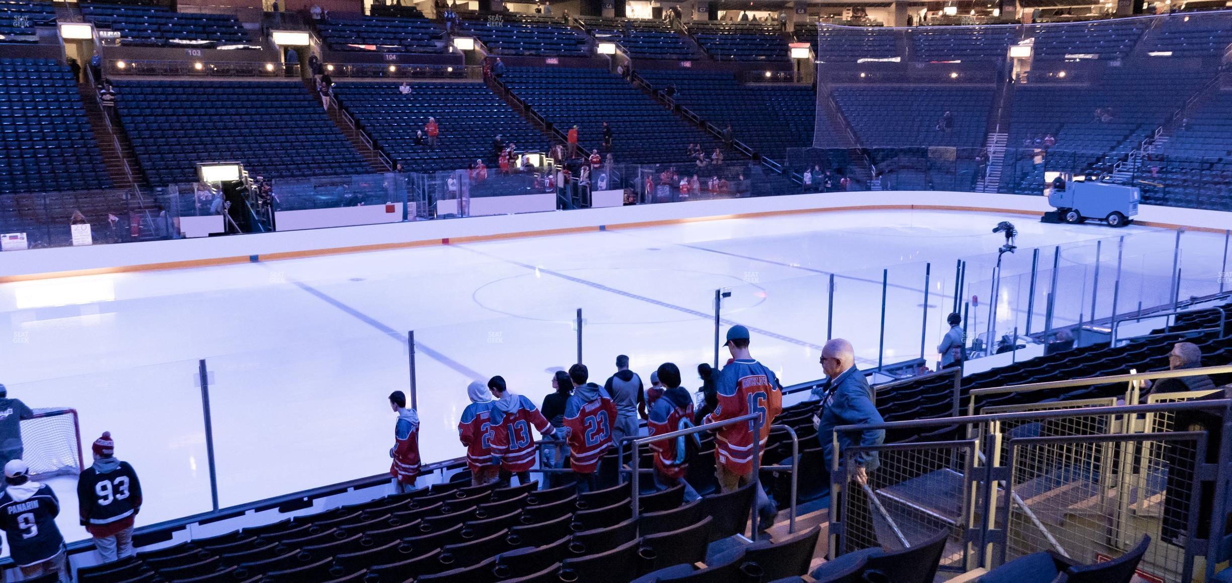 Seating view for Nationwide Arena Section 116