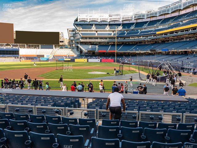 Seating view for Yankee Stadium Section Field Mvp 123