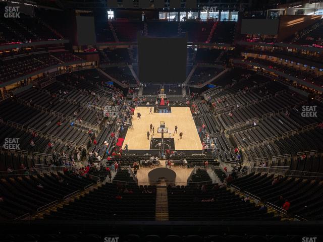 Seating view for State Farm Arena Section 215