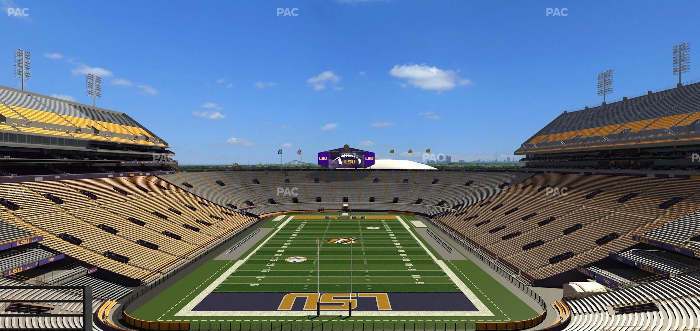 Seating view for Tiger Stadium Section Suite 153