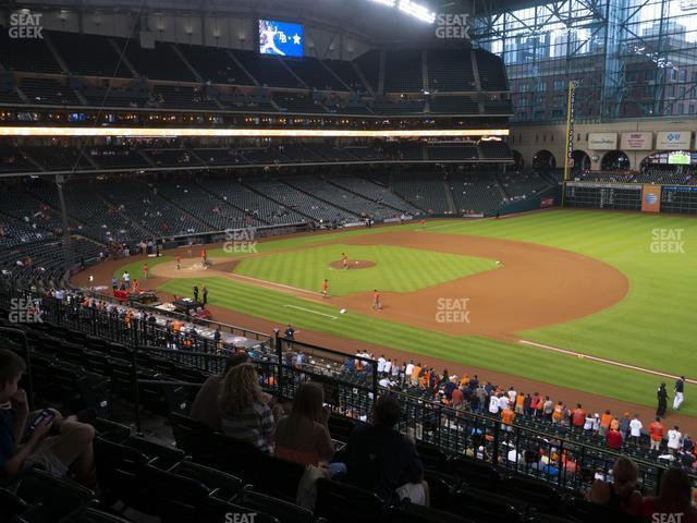 Seating view for Minute Maid Park Section 229