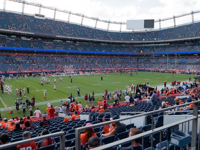 Seating view for Empower Field at Mile High Section 127