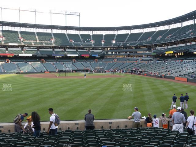 Seating view for Oriole Park at Camden Yards Section 82