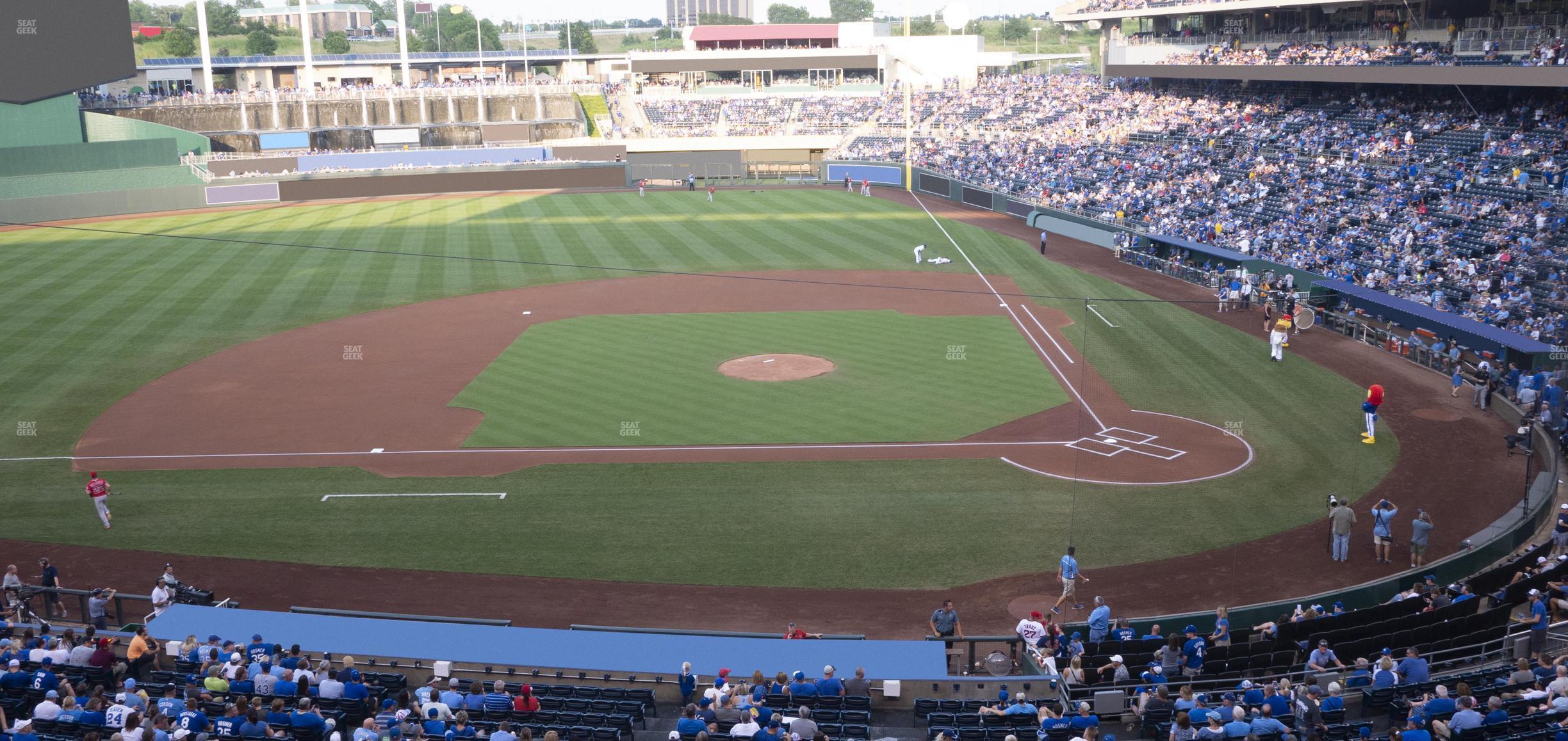 Seating view for Kauffman Stadium Section 309