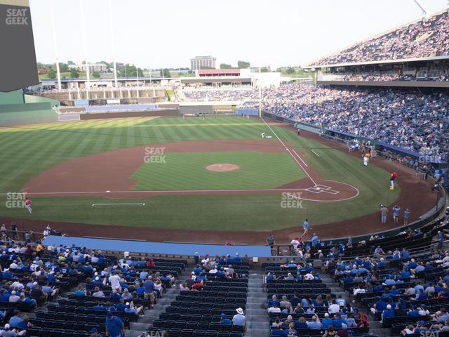 Seating view for Kauffman Stadium Section 309