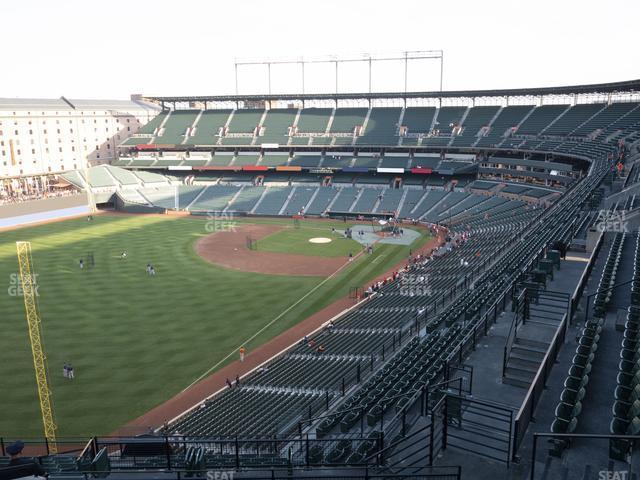 Seating view for Oriole Park at Camden Yards Section 372