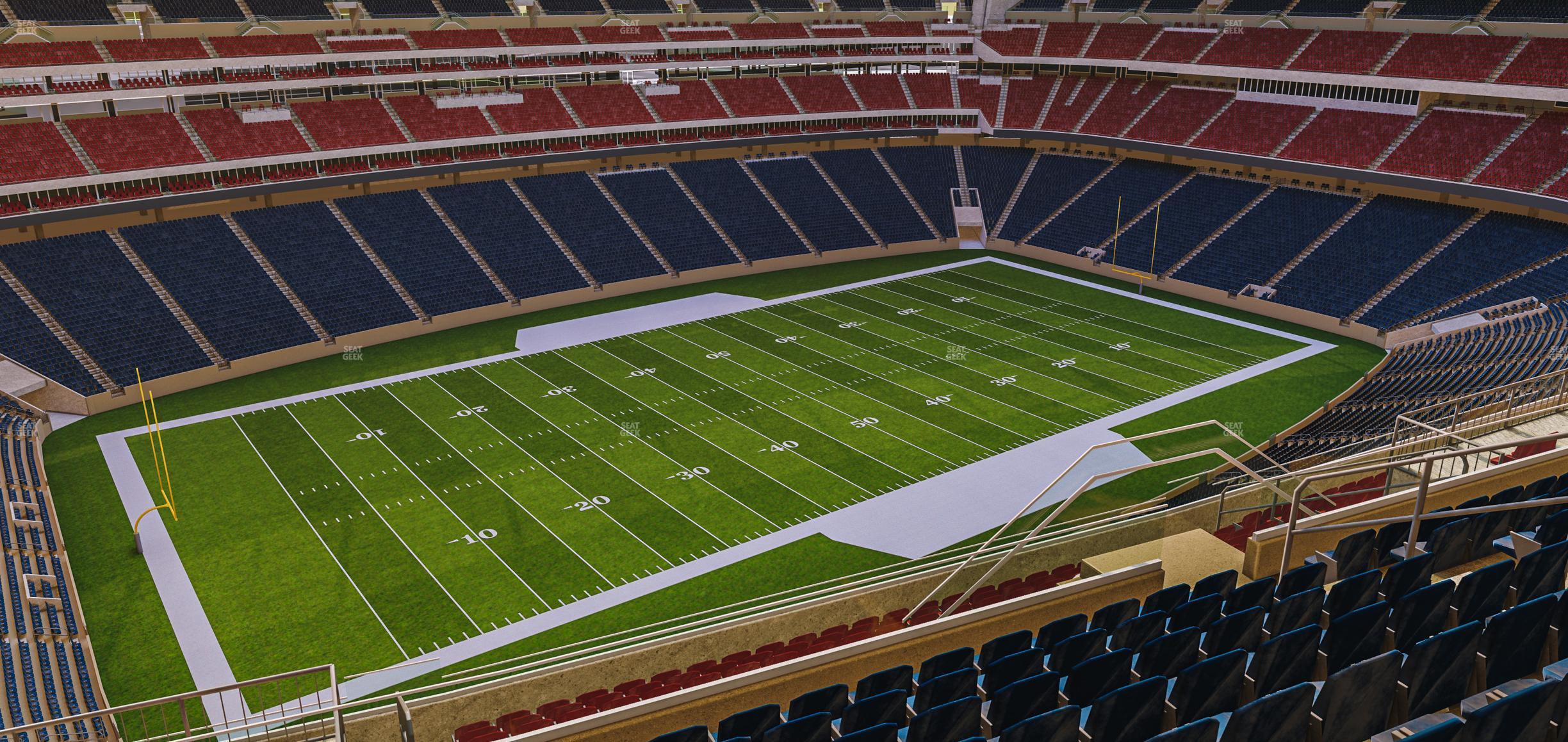 Seating view for NRG Stadium Section 613