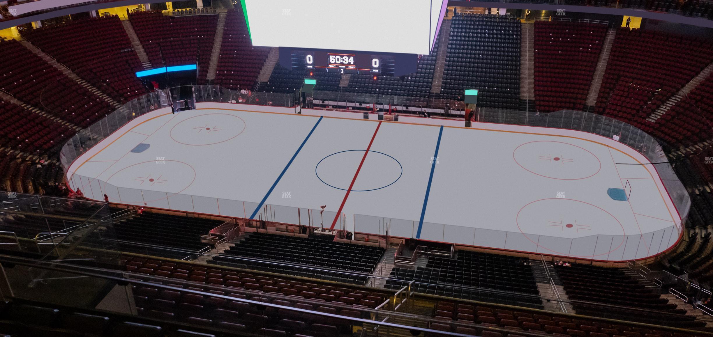 Seating view for Prudential Center Section 230