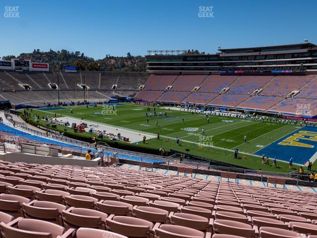 Seating view for Rose Bowl Stadium Section Upper 7