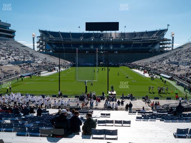 Seating view for Beaver Stadium Section North F