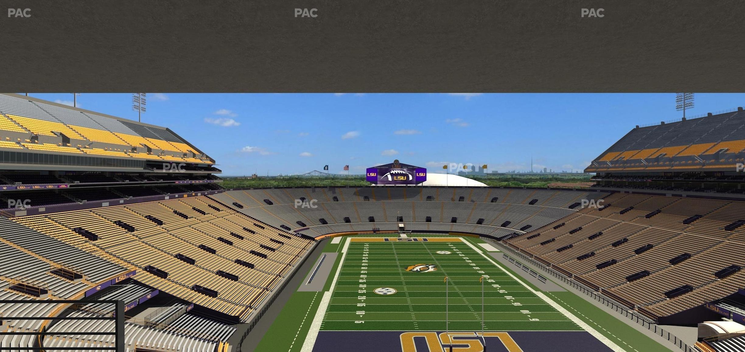 Seating view for Tiger Stadium Section Suite 257