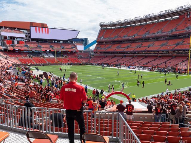 Seating view for Huntington Bank Field Section 141