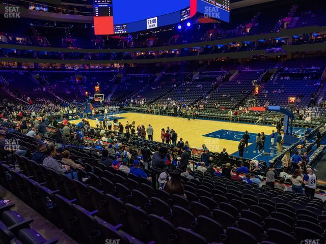 Seating view for Wells Fargo Center Section 103