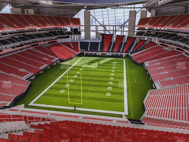 Seating view for Mercedes-Benz Stadium Section 324