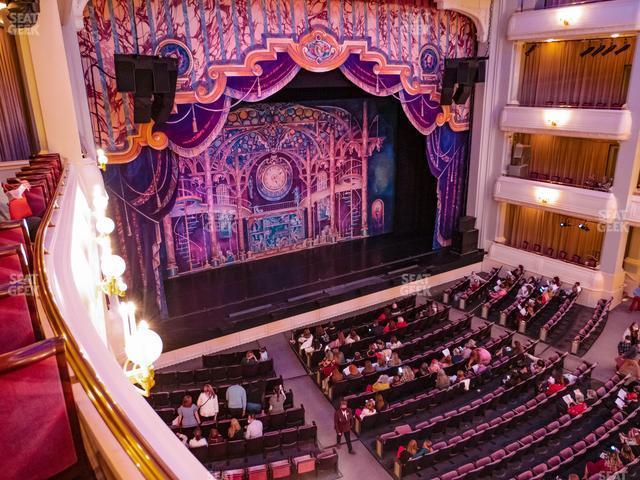 Seating view for Bass Performance Hall Section Mezzanine Box Left